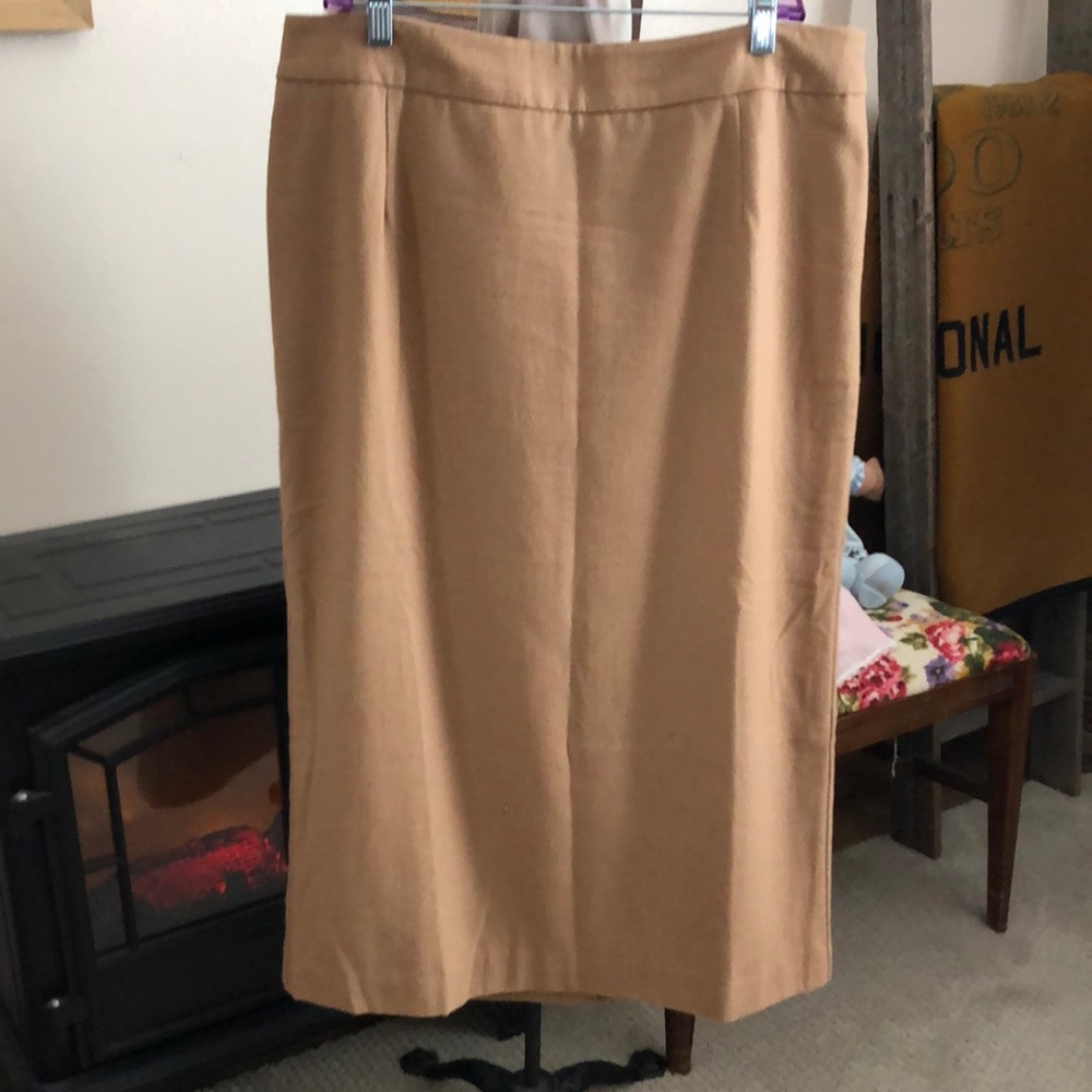 Jessica London wool pencil skirt